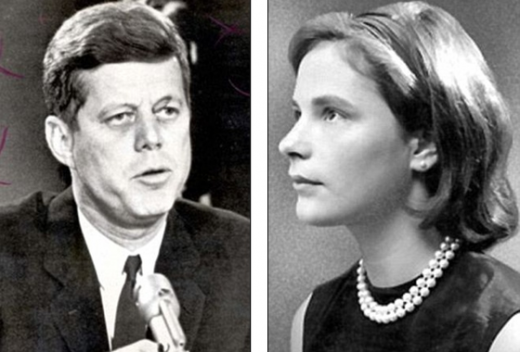 존 F 케네디 전 대통령(좌)과의 불륜사실을 폭로한 미미 앨포드(우)/사진=데일리메일  News1 