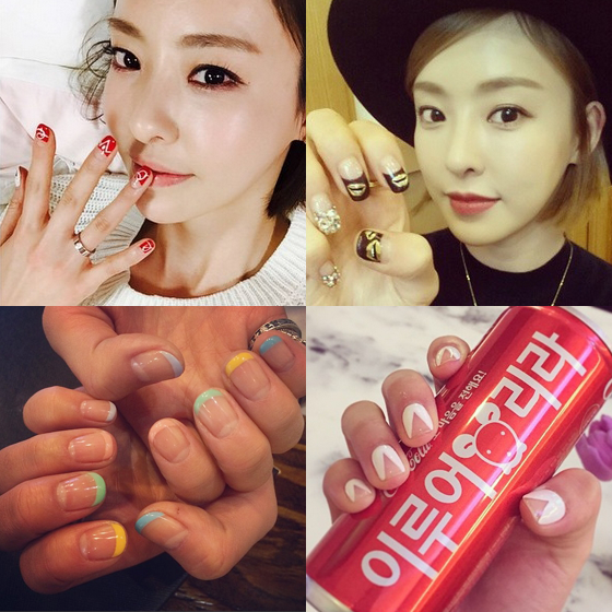 그녀는네일중 이미지