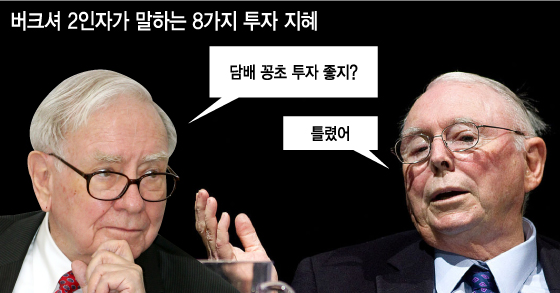 버핏 '담배꽁초 줍듯' 주식투자했더니…멍거 "고쳐라"