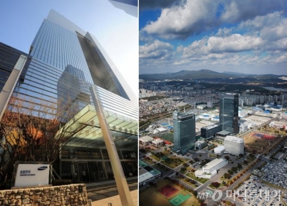 [단독]삼성전자, 본사기능 '서초에서 수원'으로 이전