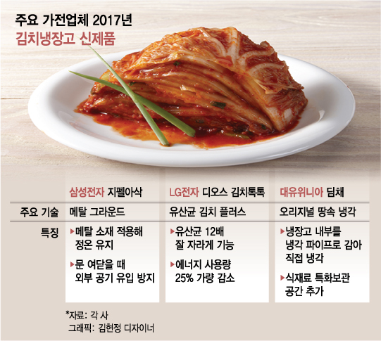 '금치'모시는 김치냉장고, 선택 기준은?…'정온vs건강vs공간'