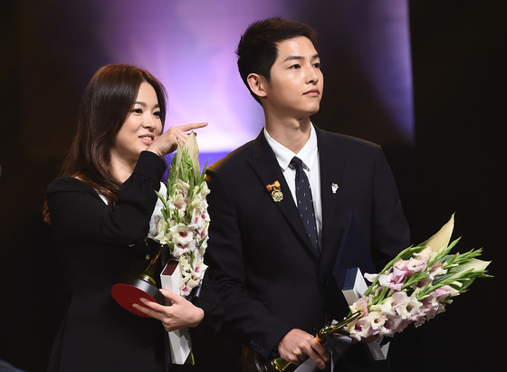 배우 송혜교(왼쪽), 송중기. /사진=뉴스1