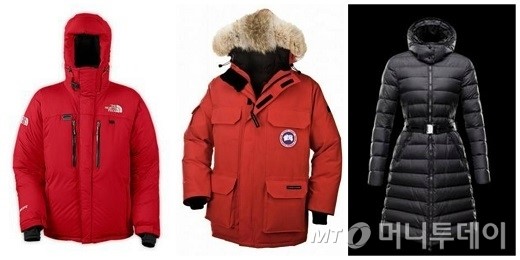 노티카·노페·캐나다구스·롱패딩…'등골브레이커史'
