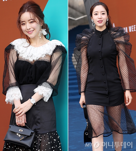 배우 홍수아, 가수 함은정/사진=김휘선 기자
