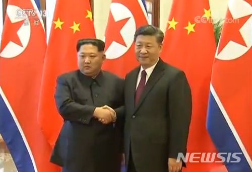 중국 정부는 지난 3월28일 북한 김정은 노동당 위원장이 28일까지 중국을 비공식 방문했다고 발표했다. /사진=뉴시스