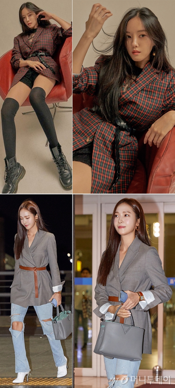 가수 효민, 제시카/사진=효민 인스타그램, 빈치스
