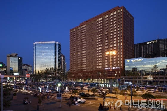 서울 중구 서울스퀘어 전경. /사진제공=서울스퀘어