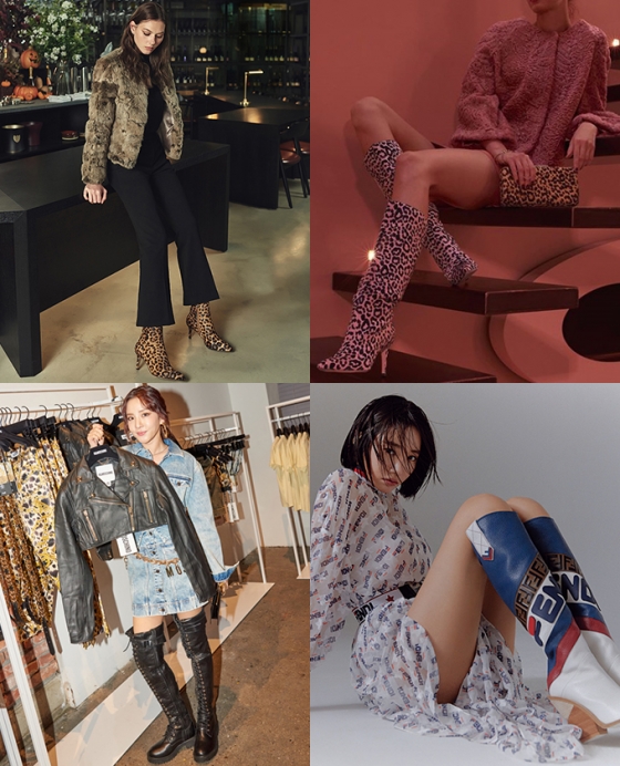 /사진제공=지니킴, 지안비토 로시, H&M, 펜디