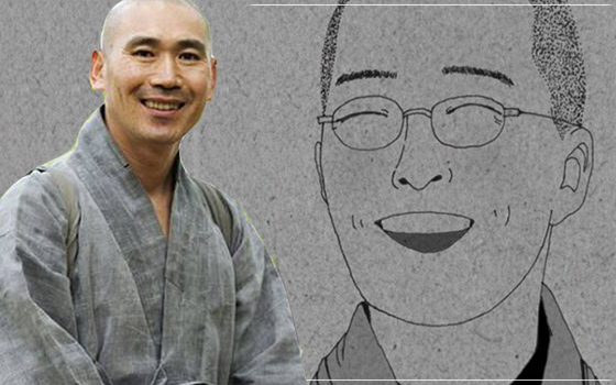 자비명상 대표 마가스님(왼쪽)과 목탁소리 지도법사 법상스님