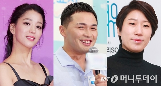 왼쪽부터 배우 한고은, 래퍼 마이크로닷, 방송인 김영희/사진=머니투데이DB