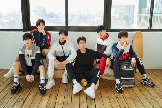 그룹 빅스(VIXX)/사진제공=휠라(FILA)