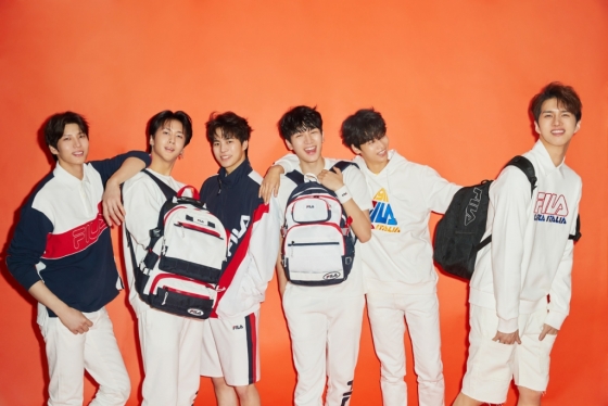 그룹 빅스(VIXX)/사진제공=휠라(FILA)