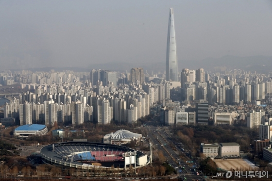 서울 송파구 일대 아파트 단지 전경. /사진제공=뉴스1