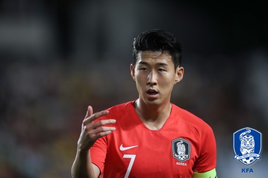 손흥민./사진=대한축구협회<br>