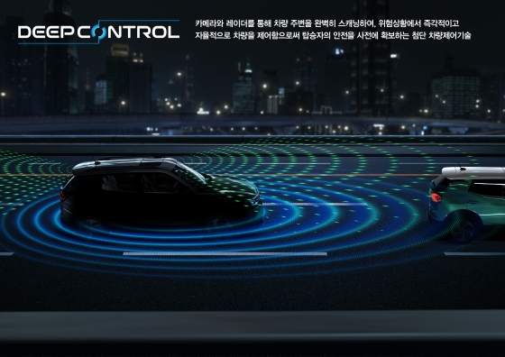 쌍용차가 신형 코란도에 적용할 '딥컨트롤' 차량제어기술/사진제공=쌍용차