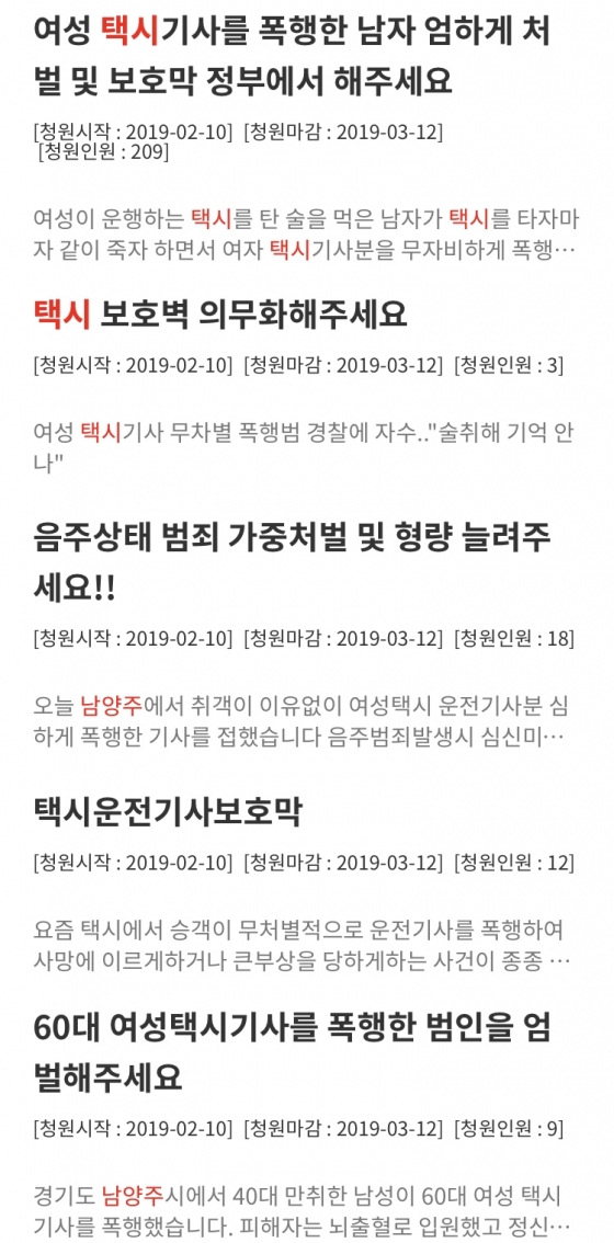 /사진=청와대 국민청원 페이지 캡처