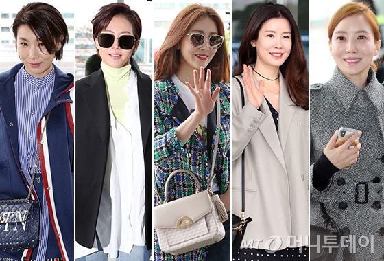 배우 김서형, 염정아, 오나라, 이태란, 윤세아/사진=이기범 기자
