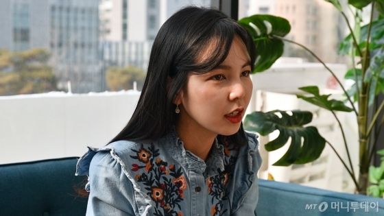 72kg에서 52kg로 체중 감량에 성공한 다노 이지수 대표. 남에게 보여주는 다이어트가 아닌 내 몸을 위한 다이어트를 해야 한다고 말한다. /사진=이상봉 기자