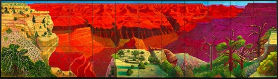 ⓒDavid Hockney, National Gallery of Australia, Canberra 2010