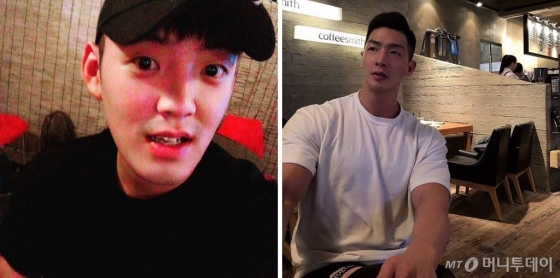 왼쪽부터 차오름, 양호석./사진=인스타그램