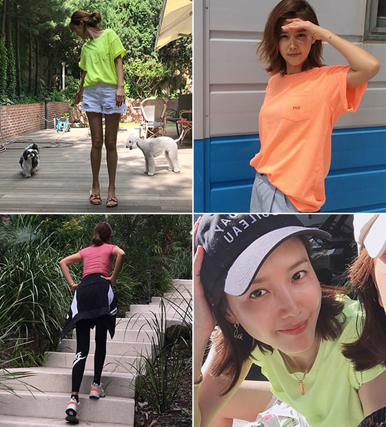 배우 채정안/사진=채정안 인스타그램