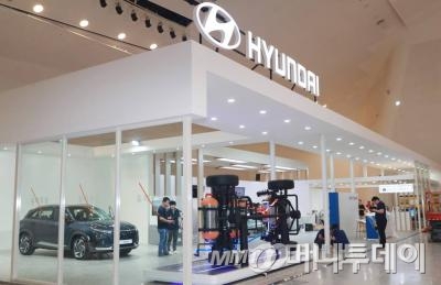 '2019 대한민국 수소엑스포'가 열리는 동대문디자인플라자(DDP) 현대자동차관/이동훈 기자