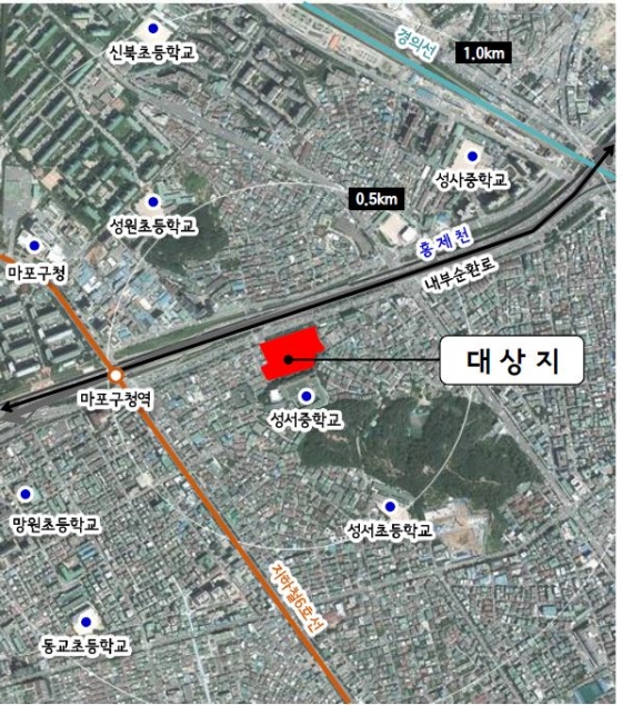 대상지 위치도 /사진제공=서울시