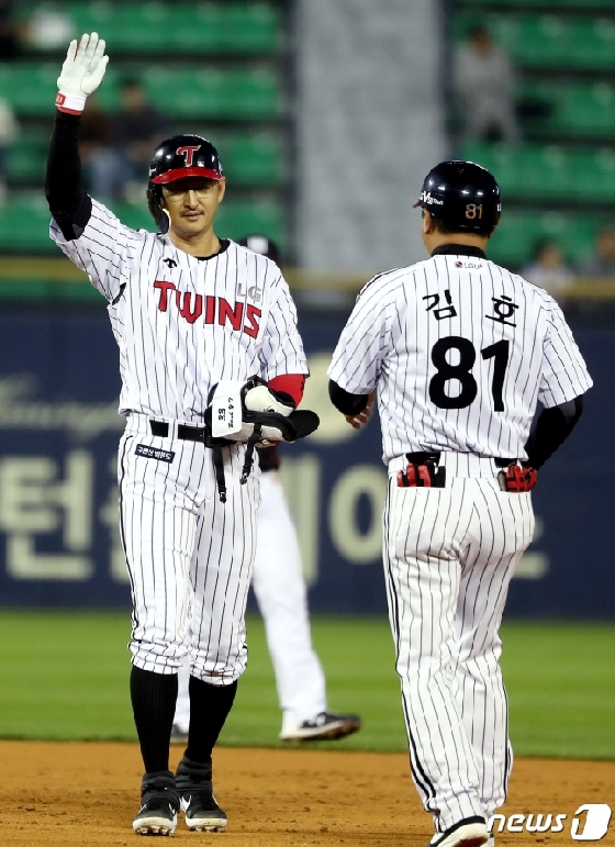 LG 박용택 /사진=뉴스1