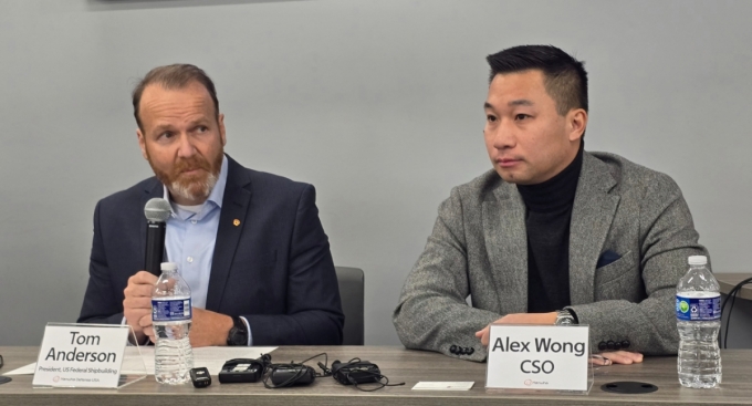 �� �ش��� ��ȭ���潺USA ����(���� ����)�� 22��(�����ð�) ��ȭ�ʸ������ҿ��� ����� ���ڰ���ȸ���� �������� ������ ���ϰ� �ִ�. ���� �������� �˷��� �� ��ȭ�׷� �۷ι��ְ�����å����(CSO). /����=������ Ư�Ŀ�