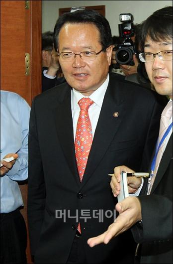 [사진]최고중진회의 참석한 정의화 비대위원장