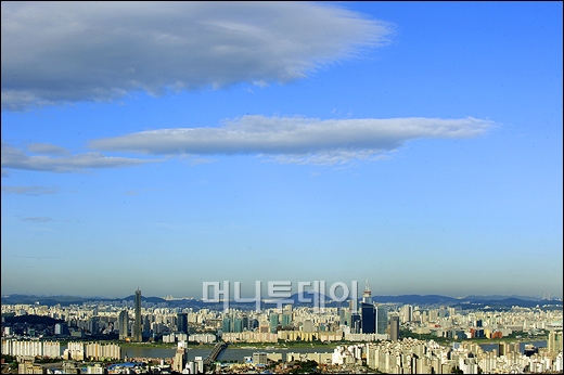 [사진]긴 장마 끝난 서울하늘