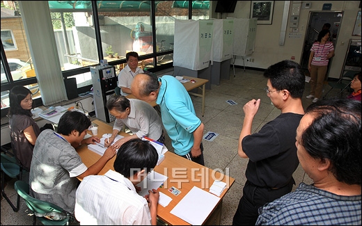 [사진]무상급식 주민투표 시작!