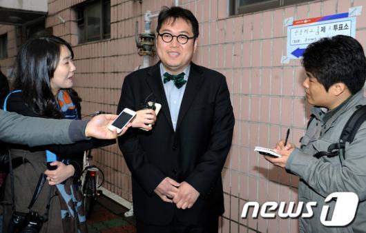 [사진]총선 완주한 김용민 후보