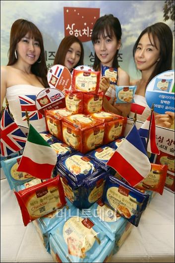 [사진]매일유업 상하치즈, '치즈 자존심' 브랜드 런칭