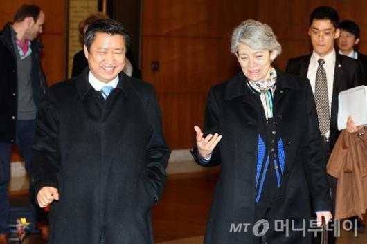 [사진]한국 찾은 이리나 보코바 유네스코 사무총장