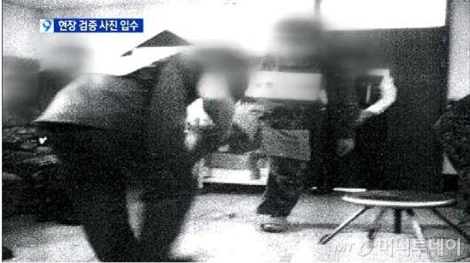 [사진] 윤일병 사망 현장검증 사진 공개 "강제로 물 먹여"