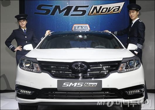 [사진]르노삼성, SM5 Nova 택시로 '권토중래'