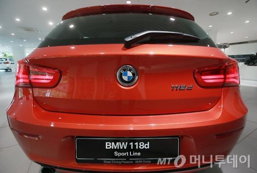 [사진]BMW 뉴 1시리즈, '세련된 뒤태'
