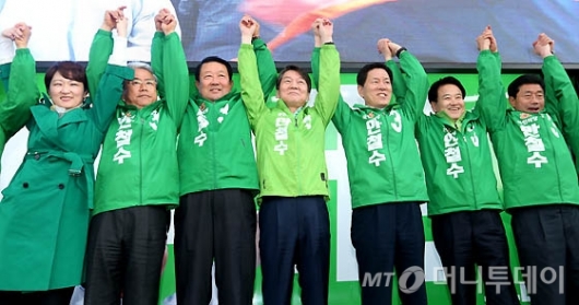 [사진]광주 찾아 유세하는 국민의당
