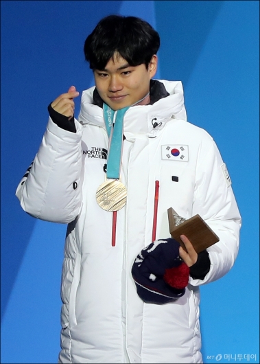 [사진]김민석, '동메달 하트'
