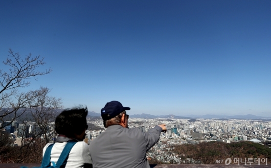 [사진]오랜만에 맑은 서울 하늘