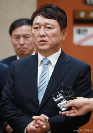 [사진]당대표 출마 선언한 최재성 의원