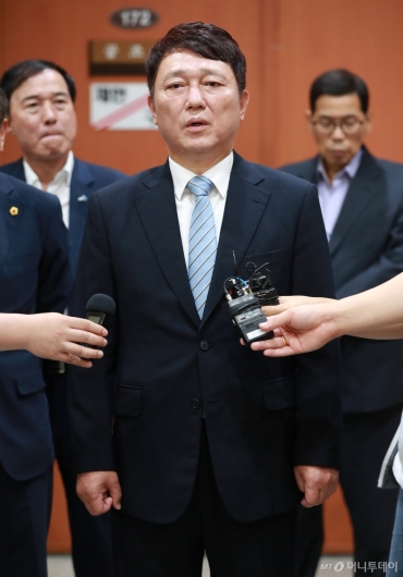 [사진]당대표 출마 선언한 최재성 의원