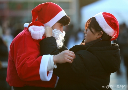 [사진]'달달한 산타 분장'