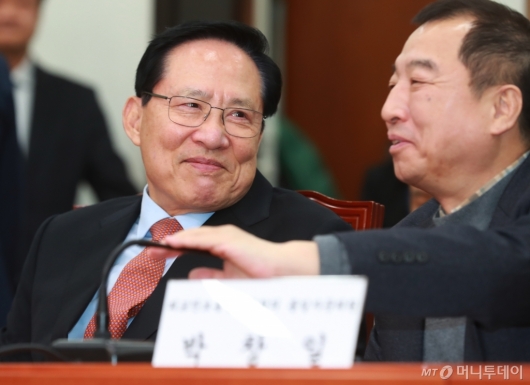 [사진]민주당 외교통일안보자문회의 참석한 송영무 전 장관