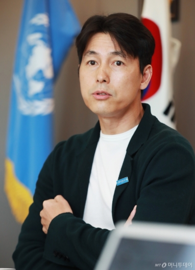 [사진]로힝야 난민촌 방문한 배우 정우성