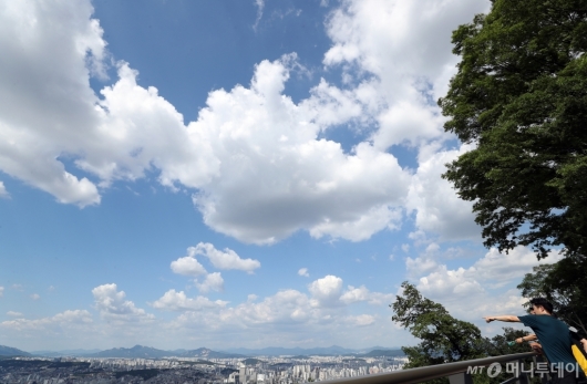[사진]맑은 서울 하늘