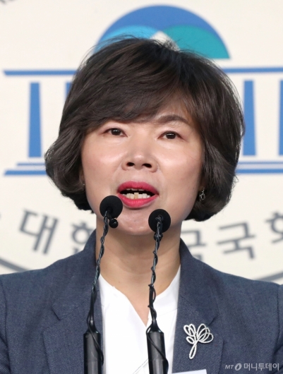 [사진]21대 총선 출마 선언하는 박양숙