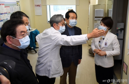 [사진]정세균 총리, 코로나 바이러스 감염대응 점검