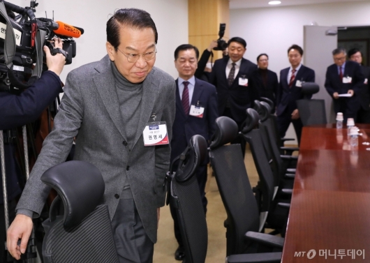 [사진]자유한국당 총선 공천신청자 면접